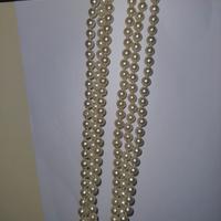 Collana con tre fili di perle