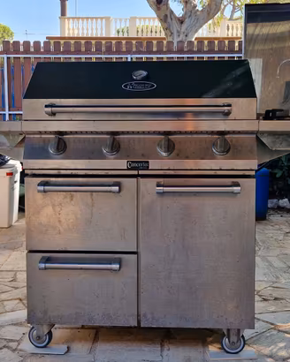 I Signori del Barbecue, mod. Concerto in acciaio