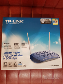 Modem router adsl2+wireless tp-link