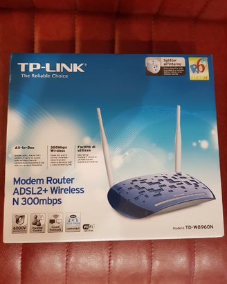 Modem router adsl2+wireless tp-link