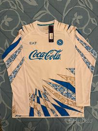 SSC NAPOLI FELPA PRE-MATCH 2025/2026 taglia XL