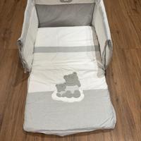 Erbesi set piumone e paracolpi 3 pezzi per lettino