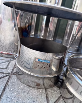 canna fumaria CORDIVARI acciaio Inox AISI 316