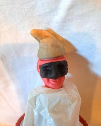 Giocattoli Pulcinella  trombetta + fischietto 1960