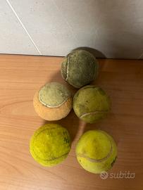 Kit 5 palline da tennis