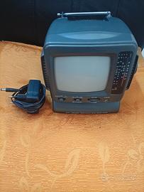 Mini TV portatile vintage 
