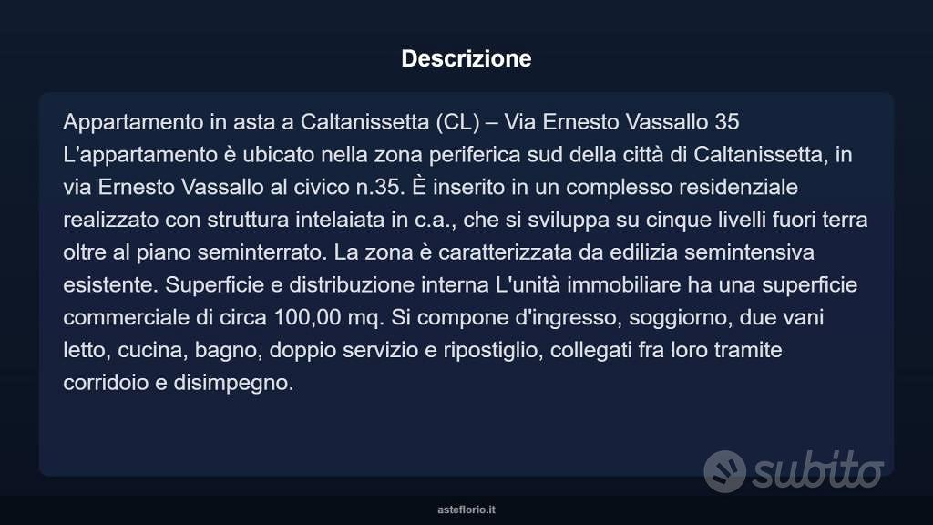 Appartamento – Caltanissetta, San Luca - Vista 4