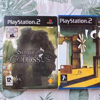 Shadow of the colossus e ICO PS2