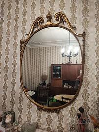 Consolle, tavolo e specchio