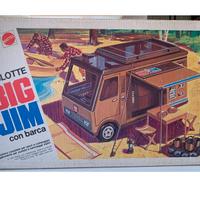 ROULOTTE/Camper di Big Jim con barca – Mattel 1974