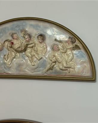 Lunetta a rilievo capezzale