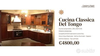 CUCINA CLASSICA CONSEGNA A REGGIO CALABRIA E PROV.