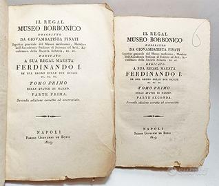 IL REGAL MUSEO BORBONICO DESCRITTO DAL CAV. FINATI