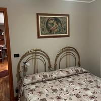 Letto matrimoniale in ottone