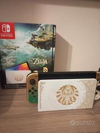 Nintendo Switch OLED versione limitata Zelda TOTK 