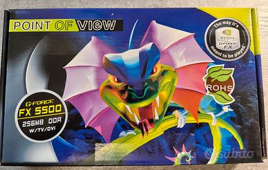 Scheda Video NVIDIA GeForce FX 5500 256MB - Nuova