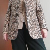 Completo giacca animalier e camicia