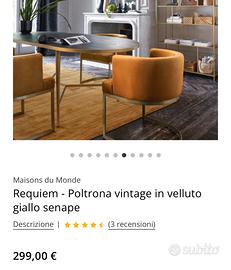 Poltrone Vintage  Maisons du Monde