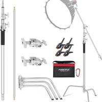 AMBITFUL C-Stand 320cm Heavy Duty + Braccio +