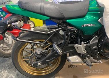 Telai remove X e borse morbide Kawasazi Z650RS