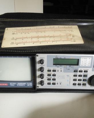 Misuratore di campo Unahom EP 316 e decoder vari