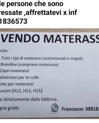 Materassi ortopedici