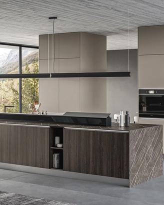Cucina 3 Colonne +Isola Come Disegno🖋️Da Fabbrica