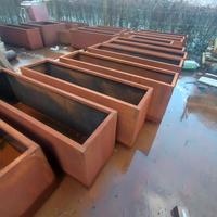 Fioriere in acciaio corten