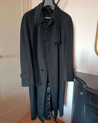 Cappotto vintage uomo lana/cashmere tg. 52
