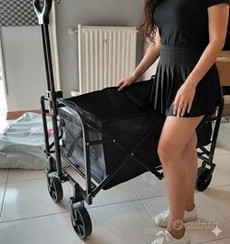 Carrello pieghevole portatutto 70x42 cm