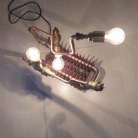 Lampade in rame e ottone