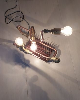 Lampade in rame e ottone