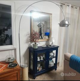 lampada da terra  ad arco stile  vintage