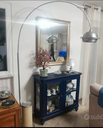 lampada da terra  ad arco stile  vintage