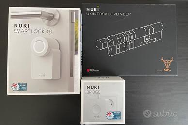 Nuki Smart Lock 3.0 + Bridge + Serratura