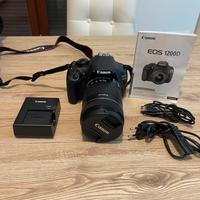 Cámara Canon EOS 1200D + Zaino