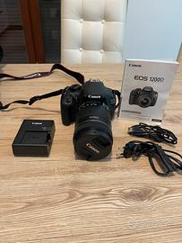 Cámara Canon EOS 1200D + Zaino