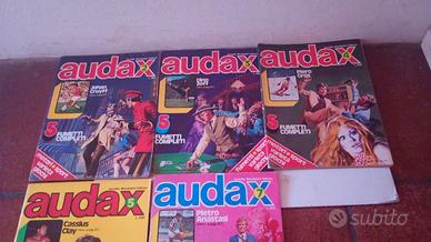 AUDAX Mondadori 1974 N.2-3-4-5 E 7 CON POSTER