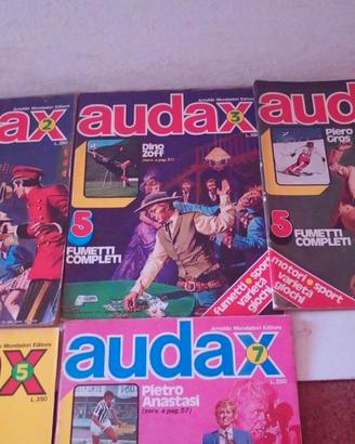 AUDAX Mondadori 1974 N.2-3-4-5 E 7 CON POSTER