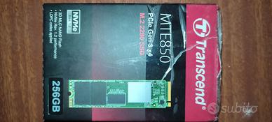 Ssd m2 nvme 256 gb transcend