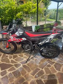 aprilia rx125 2022, 9500km