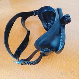 Maschera Beuchat adattata per Go_Pro