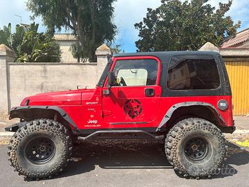 Wrangler tj 4.0 con gpl preparata