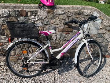 Bicicletta bambina raggio 24