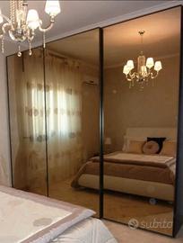 ARMADIO 3 ANTE SCORREVOLI IN SPECCHIO