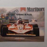 Gilles Villeneuve - Cartolina Postcard F1
