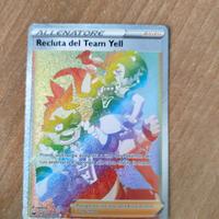 reclutta del team Yell  carta Pokemon 
