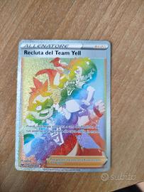 reclutta del team Yell  carta Pokemon 