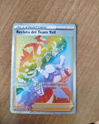 reclutta del team Yell  carta Pokemon 