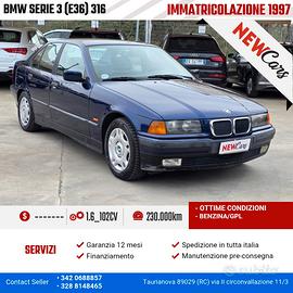 Bmw 316i E36 cat 4 porte GPL